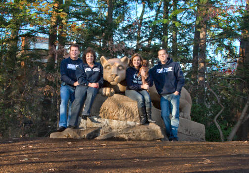 Penn State family portraits
