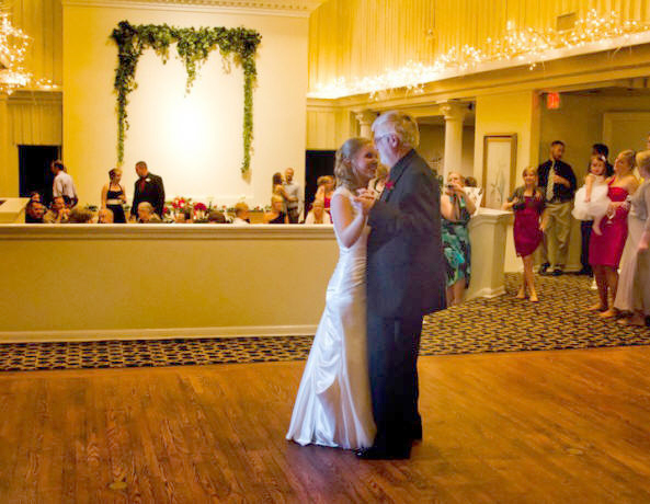 father daughter first dance Toftrees