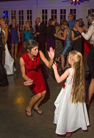 wedding reception photography