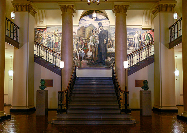  Old Main Frescoes Restoration, Ann Beha Architects