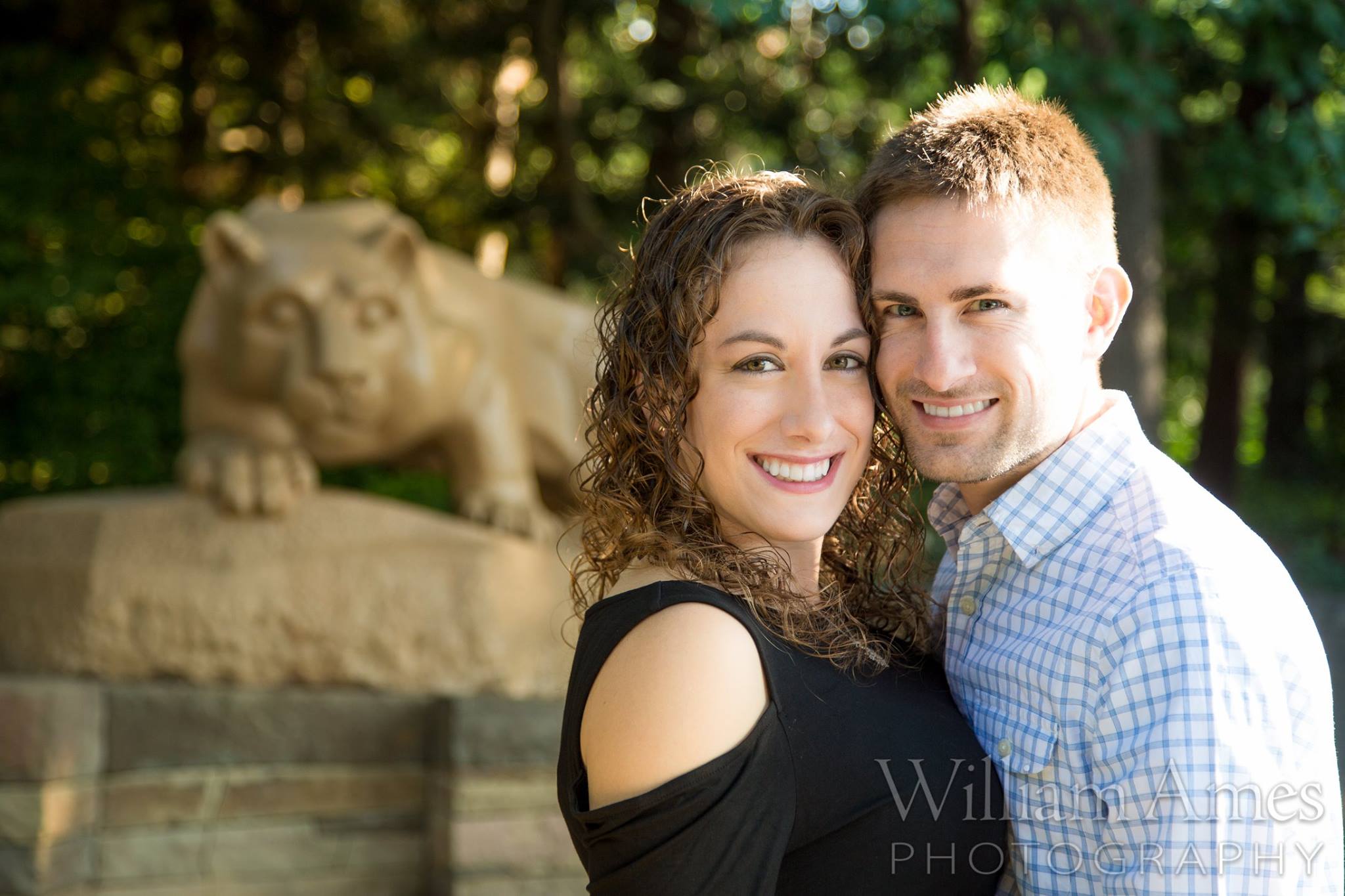 Penn State Engagement Photo