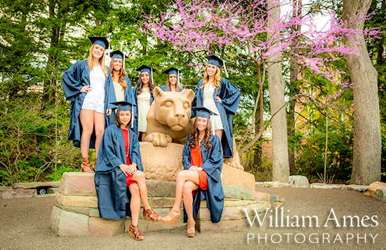 Penn State Nittany Lion Graduation Picture