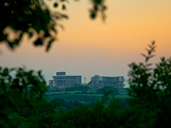 Beaver Stadium sunset