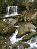 Waterfall at Rickett's Glenn State Park